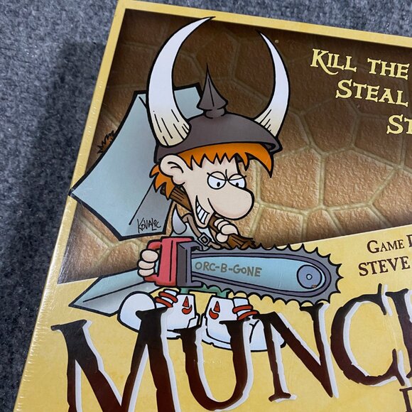 Munchkin Deluxe Family Board Game Steve Jackson Games 2018 SJG1483 Party Sealed - Picture 2 of 16